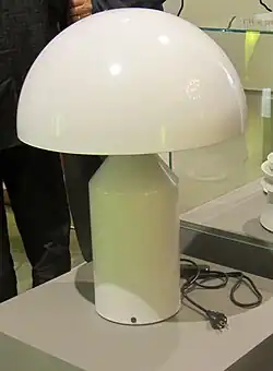 Oluce Atollo 233/D lamp by Vico Magistretti (1979 award)[41]