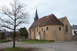 The church in Meslay-le-Grenet