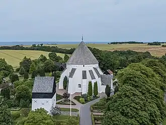 Østerlarskirke, Allinge-Gudhjem on Bornholm, Denmark, 11th century