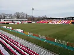 View from West Stand