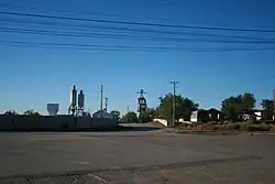 Location of the old power plant