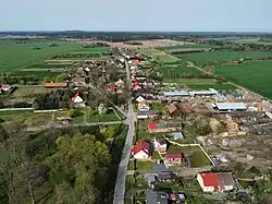 Aerial view of Żelechów