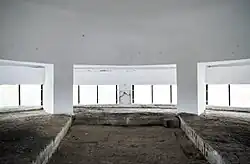 Former technical room under the tank