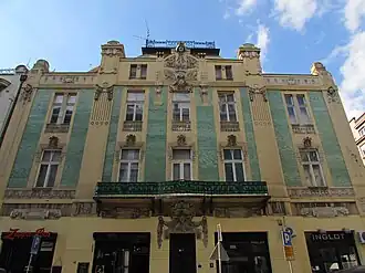 Building of Merchant Stamenković by Аndra Stevanović and Nikola Nestorović, 1907