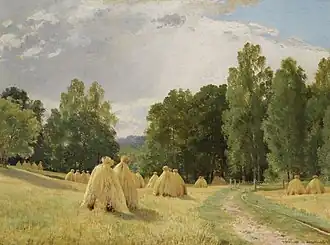 Haystacks, Preobrazhenskoe, 1890