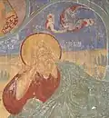 Fresco by Gury Nikitin—Prophet Jeremiah, Holy Cross Cathedral, southern wall