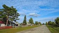View of a village street