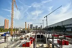 Construction progress as of September 2020