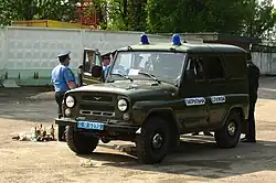Ukrainian police UAZ-3151 UMM