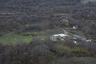 A view of the village