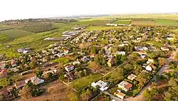 Neot Golan from above facing west