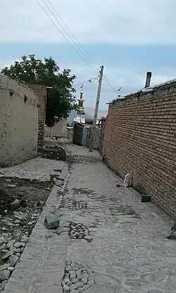 Street in the village of Mizan