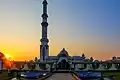 Guthia Mosque at dusk