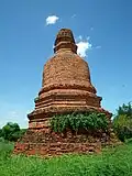 Lan Na style&nbsp;[th] chedi in an ancient Wat Thale Thalai, Mueang district.