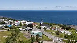 ⁨Skyline of ⁨Grosses-Roches in 2025