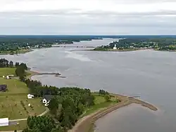 Rexton behind the Richibucto River