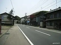 National Route 282 in Hachimantai, Iwate