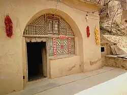 A yaodong in Liangjiahe