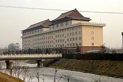 Hot Spring Center in Fengheying, south of the town, 2012