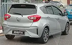 2021–present Perodua Myvi 1.5 X (facelift)