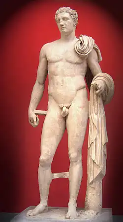 Atalante Hermes, possibly by Lysippos, National Archaeological Museum, Athens.
