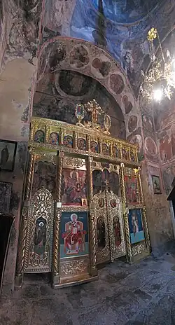The iconostasis