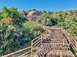 Path to the Dhaikinath Stupa