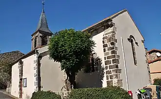 The church in Clémensat