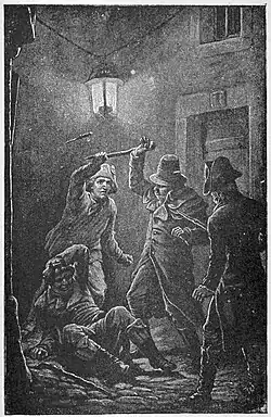 Robespierre saved from the assassins