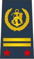 Capitaine de frégate (Congolese Navy)[9]