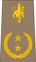 Général de brigade (Congolese Ground Forces)[21]