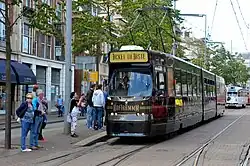 GTL-8 tram in The Hague