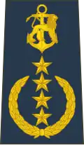 Vice-amiral d'escadre (Congolese Navy)[5]