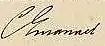 Charles Emmanuel III's signature