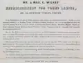 Mr. & Mrs. Wilkes' establishment for young ladies, 1845