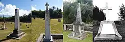 1864-1866 2nd Bn, 2nd Queen's Regiment memorials in Bermuda