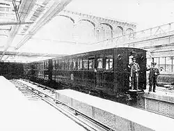 M1 trainset at Bastille, circa 1900s