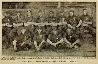 1906 Portland Beavers