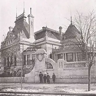 Demolitions - Alexandru Marghiloman House on Bulevardul Gheorghe Magheru, Bucharest, 1890, demolished in the 1920s and replaced with the ARO Building on Bulevardul Gheorghe Magheru[70]