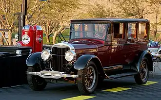 1925 Lincoln Model L sedan (of Greta Garbo)