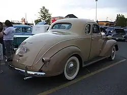 Rear view of the D5 Business Coupe