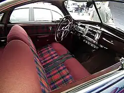 1947 Chrysler Windsor Highlander Club Coupe interior