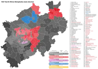 1947 North Rhine-Westphalia state election