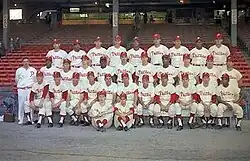 Team photograph of the 1964 Philadelphia Phillies