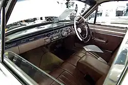 Chrysler AP6 Valiant Regal sedan interior