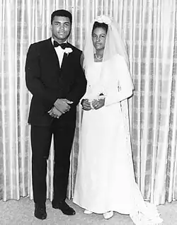 Ali and Boyd after their wedding