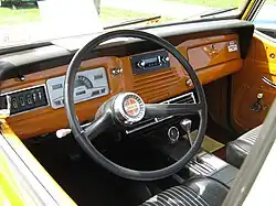 1971 Jeepster Commando interior