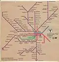MBTA Commuter Rail service in 1975.