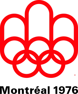 Logo of the 1976 Summer Olympics
