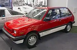 Early Suzuki Cultus with recessed lights (Japan)